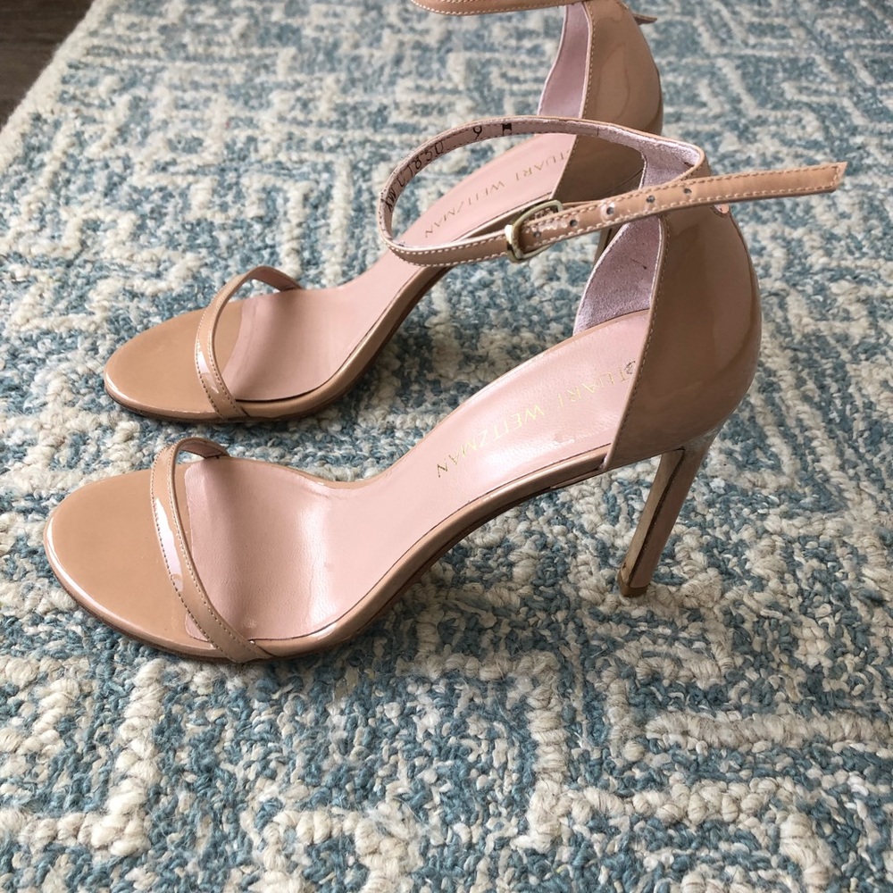 Nude Stuart Weitzman nudistsong sandals